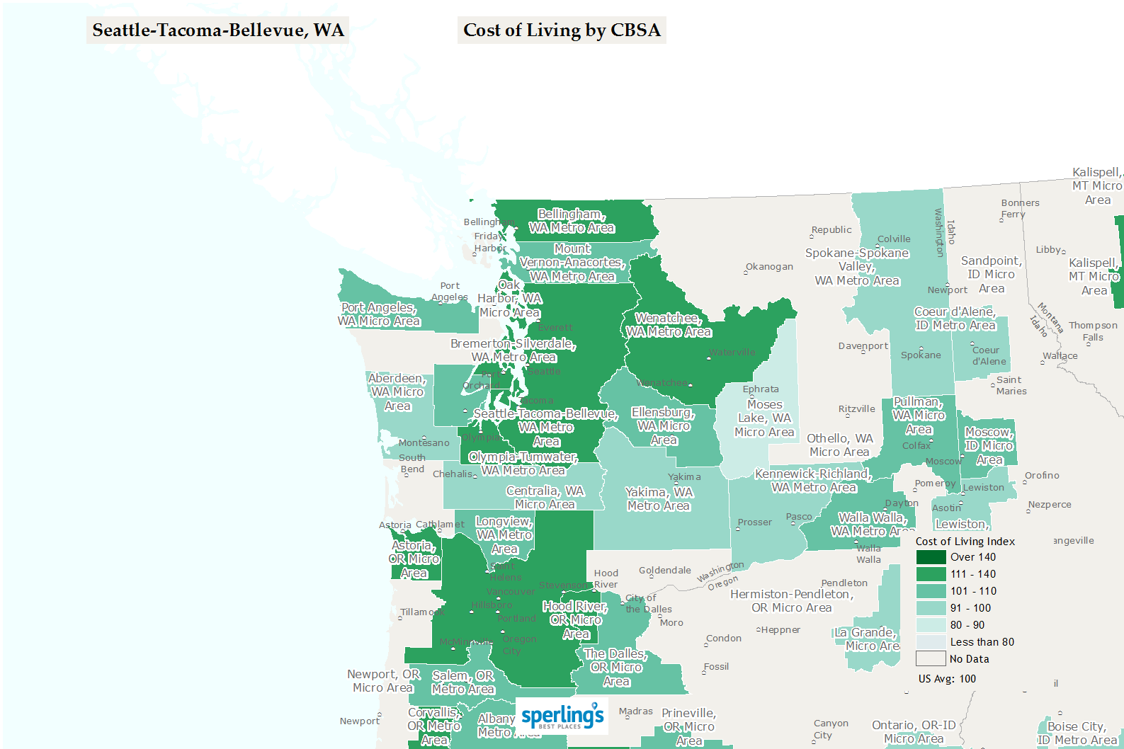 Cost Of Living In Washington State 2024 Sadye Conchita
