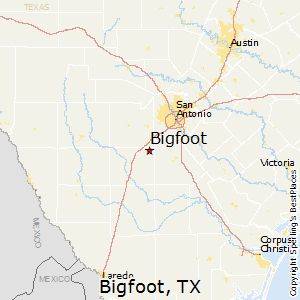 Best places to live in bigfoot texas