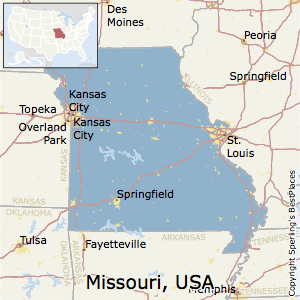 Best Places to Live in Missouri State