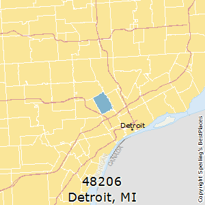 Best Places to Live in Detroit (zip 48206), Michigan