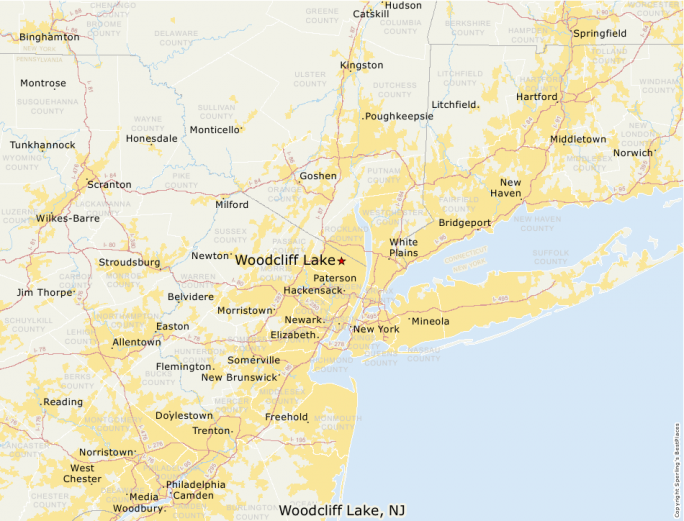 Woodcliff Lake Nj Map Best Places To Live | Compare Cost Of Living, Crime, Cities, Schools And  More. Sperling's Bestplaces