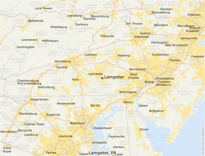 General Locator Map