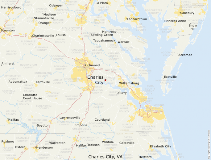 Best Places To Live Compare Cost Of Living Crime Cities Schools   5114904 VA Charles City 