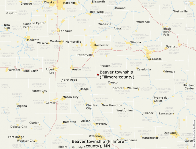 9905872 MN Beaver Township (Fillmore County) 