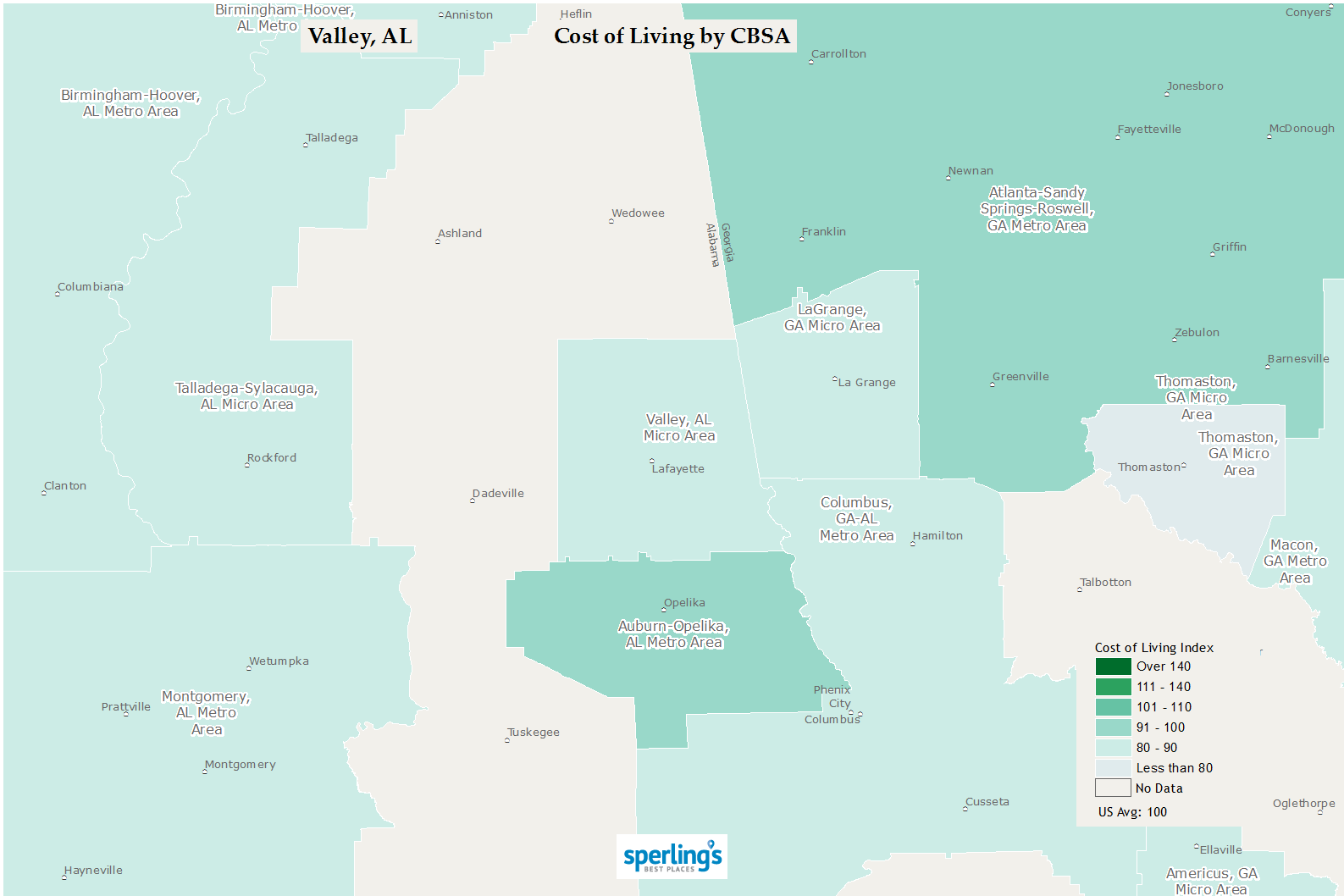 Best Places to Live | Compare cost of living, crime, cities, schools