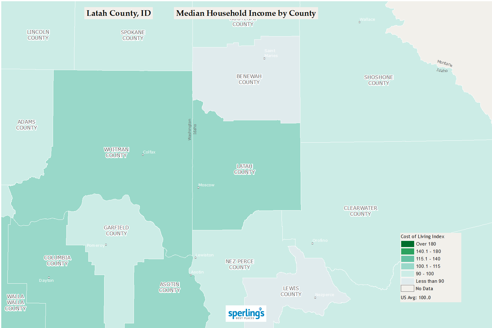 Best Places to Live | Compare cost of living, crime, cities, schools ...