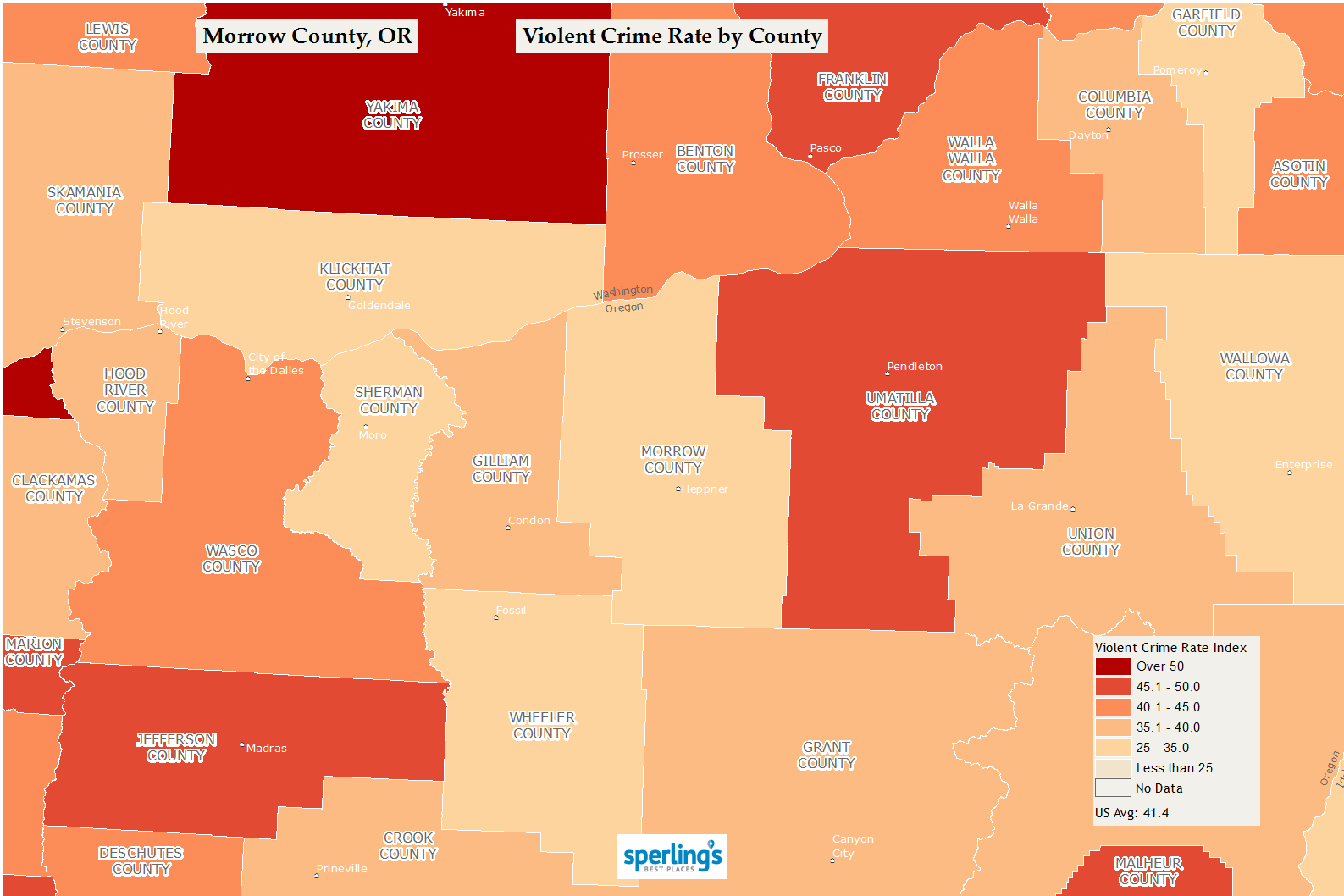 Best Places to Live Compare cost of living, crime, cities, schools and more. Sperling's BestPlaces