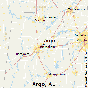 Argo,Alabama Map