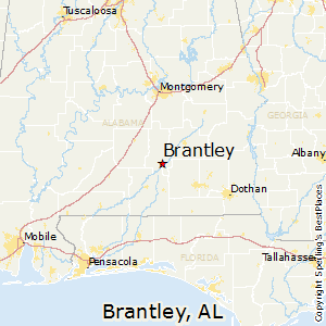 Brantley,Alabama Map