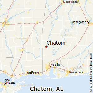 Chatom,Alabama Map