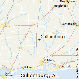 Cullomburg,Alabama Map