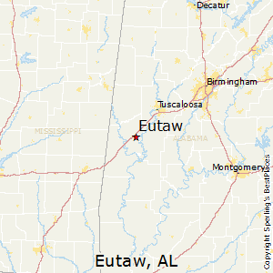 Eutaw,Alabama Map