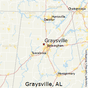 Graysville,Alabama Map