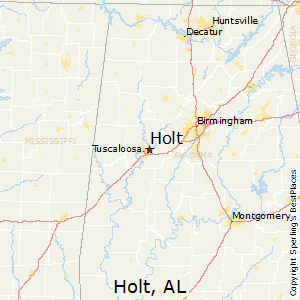 Holt,Alabama Map