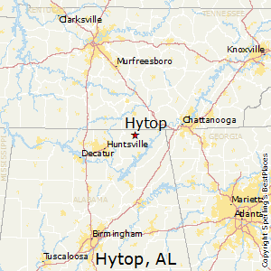Hytop,Alabama Map