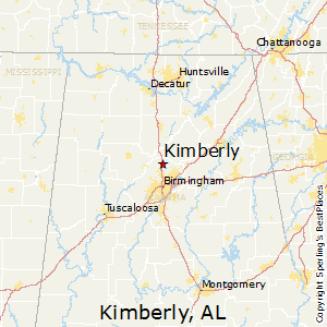 Kimberly,Alabama Map