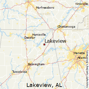 Lakeview,Alabama Map