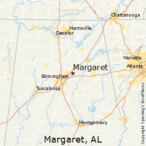 Margaret,Alabama Map