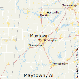 Maytown,Alabama Map