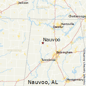 Nauvoo,Alabama Map