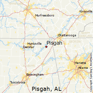 Pisgah,Alabama Map