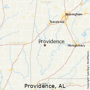 Providence,Alabama Map