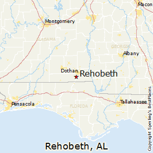 Rehobeth,Alabama Map