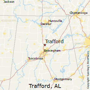 Trafford,Alabama Map