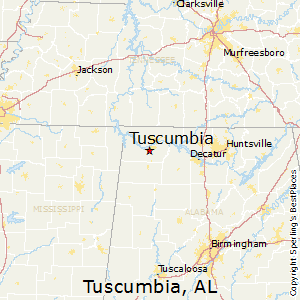 Map Of Tuscumbia Alabama Best Places to Live in Tuscumbia, Alabama