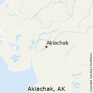 Akiachak,Alaska Map