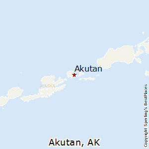 Akutan,Alaska Map