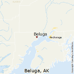Beluga,Alaska Map