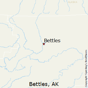 Bettles,Alaska Map