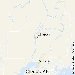 Chase,Alaska Map