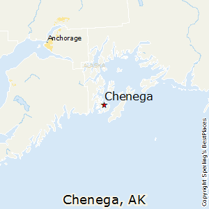 Chenega,Alaska Map