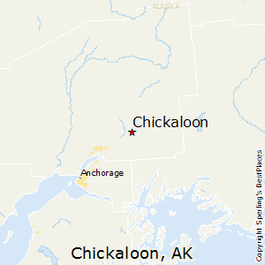 Chickaloon,Alaska Map