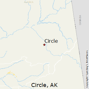 Circle,Alaska Map