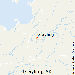 Grayling,Alaska Map