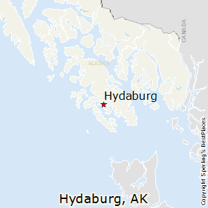Hydaburg,Alaska Map