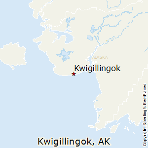 Kwigillingok,Alaska Map