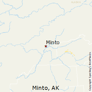 Minto,Alaska Map