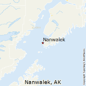 Nanwalek,Alaska Map
