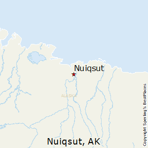 Nuiqsut,Alaska Map