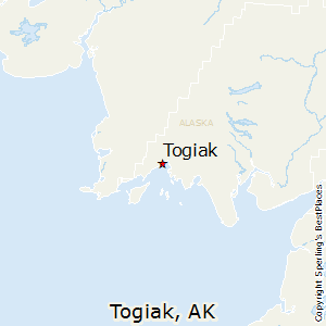 Togiak,Alaska Map