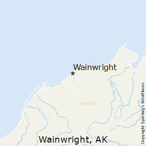 Wainwright,Alaska Map