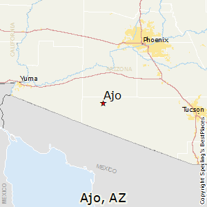 Ajo,Arizona Map