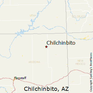 Chilchinbito,Arizona Map