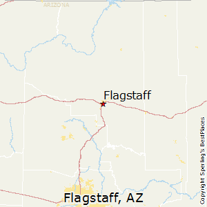 Flagstaff,Arizona Map