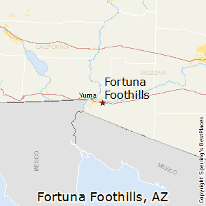 Fortuna_Foothills,Arizona Map