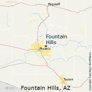 Fountain_Hills,Arizona Map